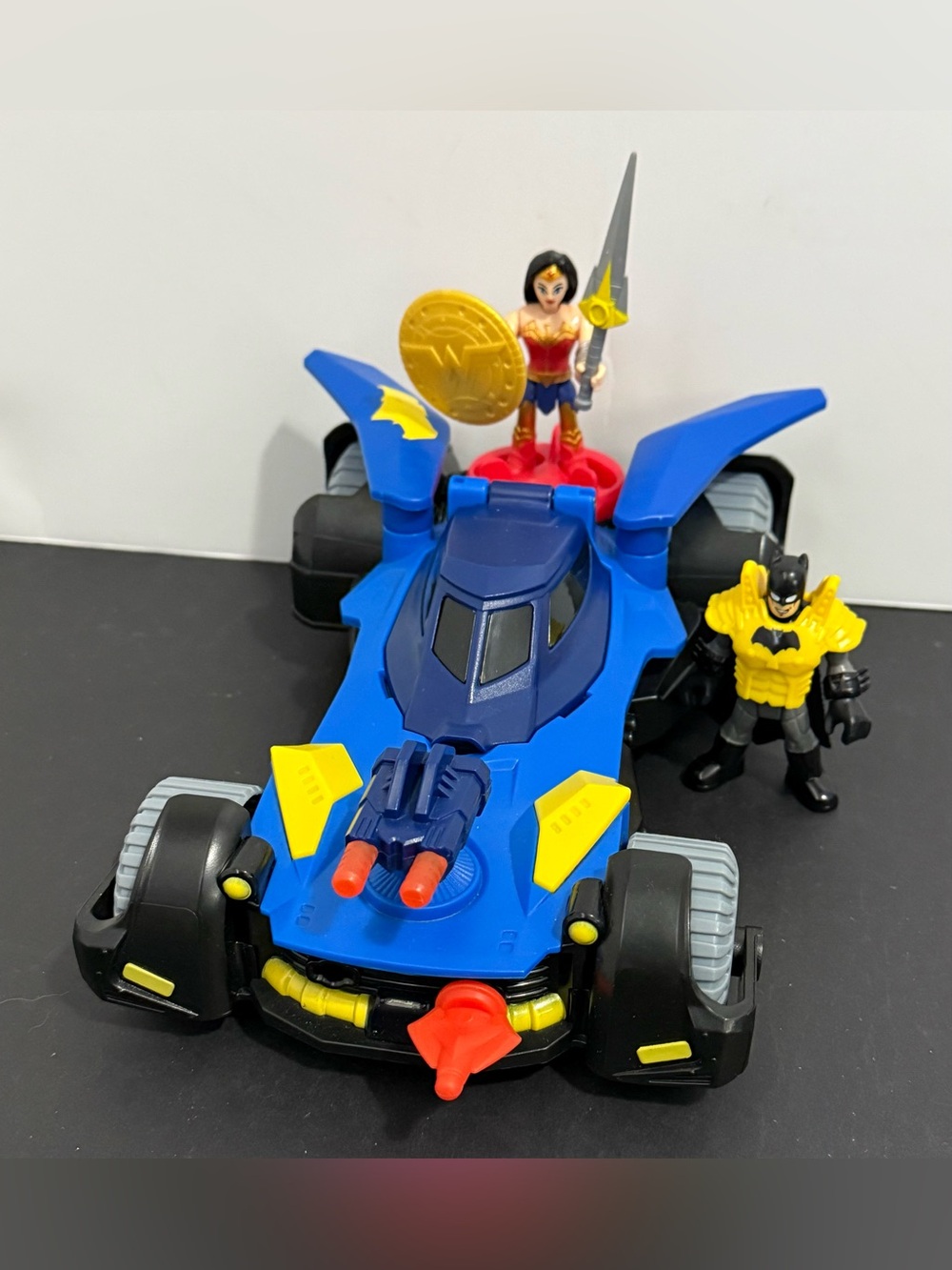 Fisher-Price Imaginext Batmobile Set w/ Batman & Wonder Woman